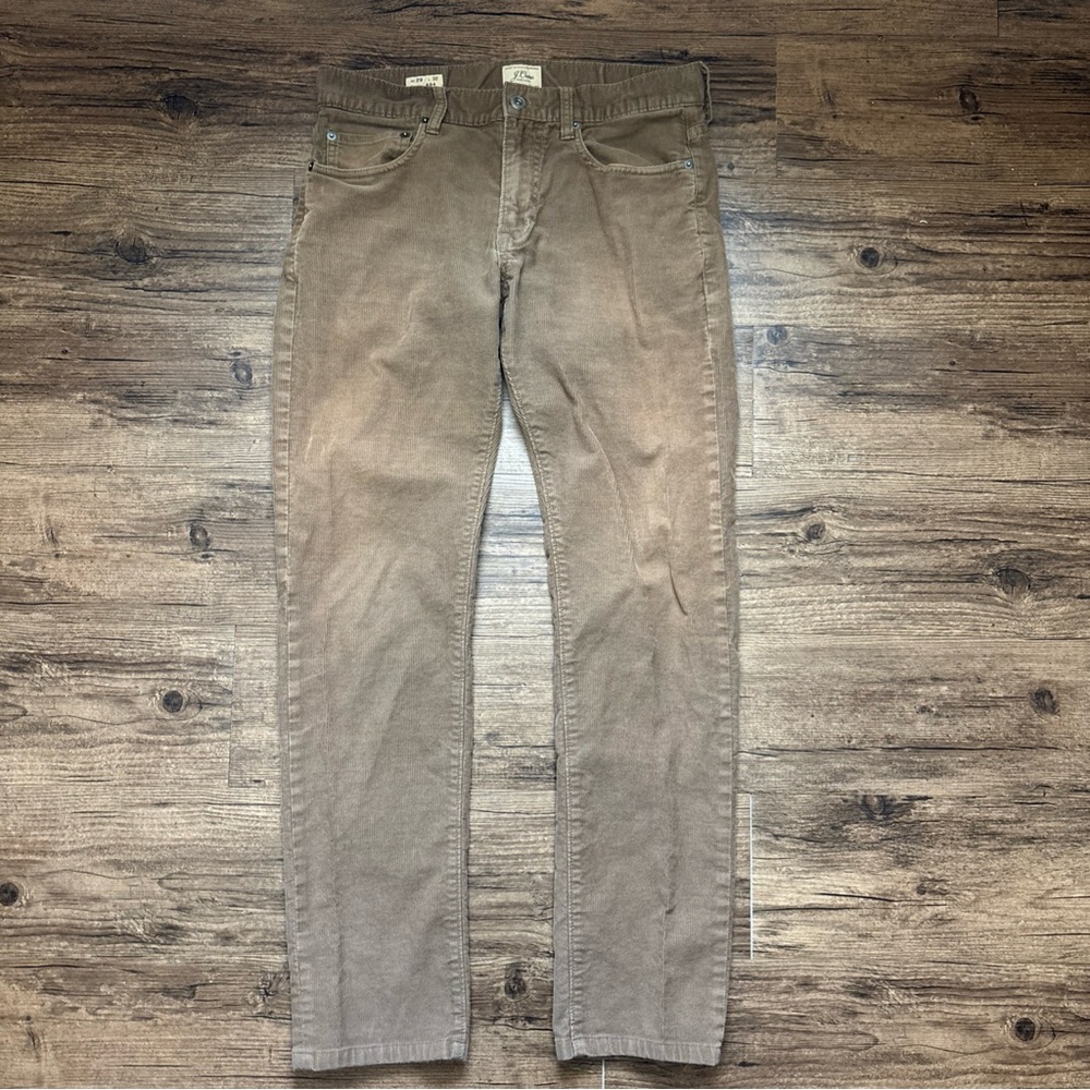 J. Crew Men's Tan Corduroy Pants